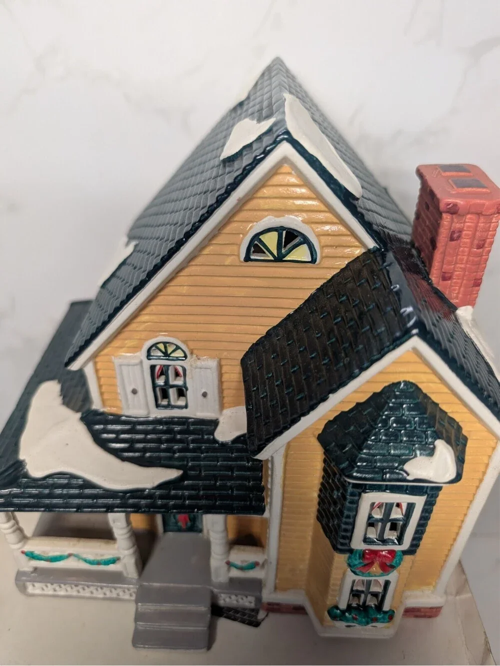 Dept 56 Snow Village Woodbury House 5444-5 1993 Retired Original Box